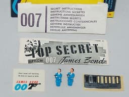 Corgi Toys James Bond 007 No270 Aston Martin DB5 SILVER (Complete) - MINT/BOXED!