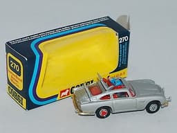Corgi Toys James Bond 007 No270 Aston Martin DB5 SILVER (Complete) - MINT/BOXED!