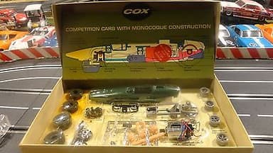 COX BRM NOS Vintage 1/24 Slot Car unbuilt MIB near perfect Collectors Quality