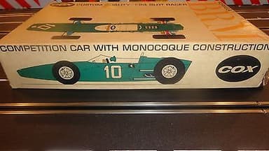 COX BRM NOS Vintage 1/24 Slot Car unbuilt MIB near perfect Collectors Quality