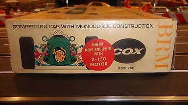 COX BRM NOS Vintage 1/24 Slot Car unbuilt MIB near perfect Collectors Quality