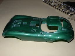 Cox Cheetaracha 1/24 Slot car Body Kit - Green Color