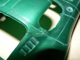 Cox Cheetaracha 1/24 Slot car Body Kit - Green Color