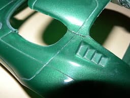 Cox Cheetaracha 1/24 Slot car Body Kit - Green Color
