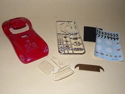 Cox Cheetaracha 1/24 Slot car Body Kit - Red Color