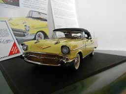 Danbury Mint 1:24 scale 1957 Chevrolet Bel Air Convertible 50th Anniversary