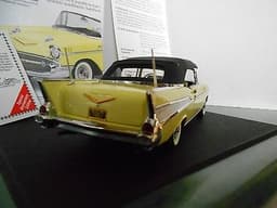 Danbury Mint 1:24 scale 1957 Chevrolet Bel Air Convertible 50th Anniversary