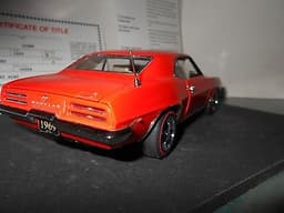 Danbury Mint 1:24 scale 1969 Pontiac Firebird 400 40th Anniversary Edition