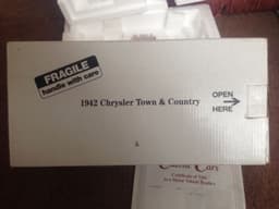 Danbury Mint Chrysler Town & Country 1942