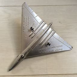 DINKY TOYS # 749 / 992 AVRO VULCAN DELTA WING BOMBER + BOX (SUPER RARE) !