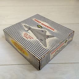 DINKY TOYS # 749 / 992 AVRO VULCAN DELTA WING BOMBER + BOX (SUPER RARE) !