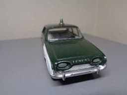 DINKY TOYS FRANCE 551 VINTAGE FORD TAUNUS 17M POLIZEI POLICE CAR VERY RARE NMINT