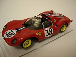 Ferrari Dino 206 Spyder slot car type Scalextric Fly Carrera