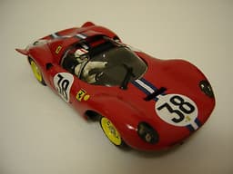 Ferrari Dino 206 Spyder slot car type Scalextric Fly Carrera