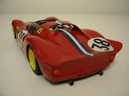 Ferrari Dino 206 Spyder slot car type Scalextric Fly Carrera