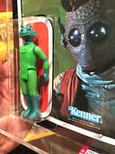 GREEDO AFA 80 ROTJ 77 BACK A UNPUNCHED CLEAR B / 1983 KENNER STAR WARS VINTAGE