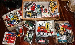 Huge Collection Scalextric Vintage Boxed Cars Track Kit 1000\'s Pieces 170+ Cars