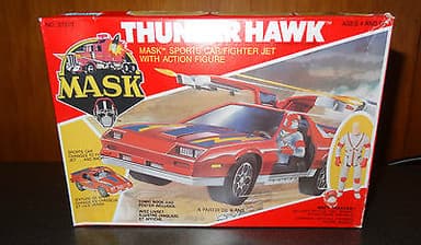 M.A.S.K. Thunderhawk with Matt Trakker 100% Complete NEW