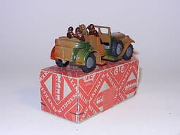 MARKLIN Original 8021/11 Horch Field Car Kubelwagon w/box and soldiers PRE-WAR