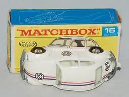 Matchbox Lesney RW No15 Volkswagen 1500 Beetle - RARE CODE 3 "HERBIE" Decals