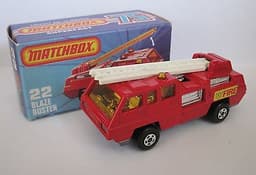 Matchbox Superfast 22b Blaze Buster – ‘WHITE LADDER’ – Rare