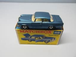 Matchbox Superfast 46A Mercedes 300SE Rare BLUE / Doors Open