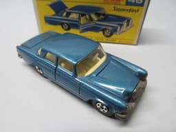 Matchbox Superfast 46A Mercedes 300SE Rare BLUE / Doors Open