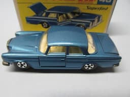 Matchbox Superfast 46A Mercedes 300SE Rare BLUE / Doors Open