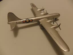 Mercury aeroplane Boeing B50 Superfortress art.415 diecast like Dinky aircraft.