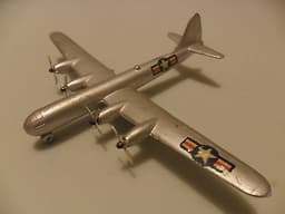 Mercury aeroplane Boeing B50 Superfortress art.415 diecast like Dinky aircraft.