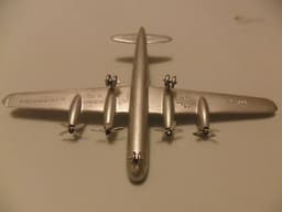 Mercury aeroplane Boeing B50 Superfortress art.415 diecast like Dinky aircraft.