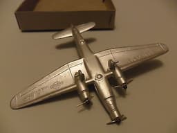 Mercury aeroplane Fiat G212 art 402 in box, diecast like Dinky aircraft.