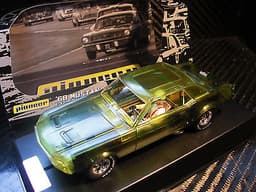 PIONEER SLOT CAR J-CODE SPECIAL NOTCHBACK MUSTANG TEST MOULDING \'X-RAY ODDITY\'