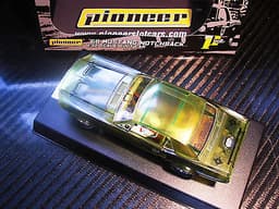 PIONEER SLOT CAR J-CODE SPECIAL NOTCHBACK MUSTANG TEST MOULDING \'X-RAY ODDITY\'
