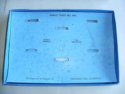 Pre-war Dinky Toy Box Set 60N Fairey "Battle" Bomber - 6 Aircraft