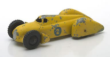 Pre-War Dinky Toys: 23d Auto-Union Racing Car - Yellow RN2 1936-38