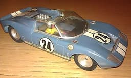 RARE - 1970s FORD GT SPYDER - Vintage Tamiya Slot Car Scalextric Racing 1/24