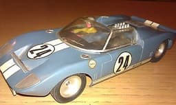 RARE - 1970s FORD GT SPYDER - Vintage Tamiya Slot Car Scalextric Racing 1/24
