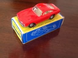RARE \' RED \' REGULAR WHEELS MATCHBOX 1-75  75b FERRARI BERLINETTA \' RED \'