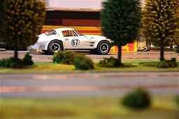 Revell Monogram Slot Car Corvette Grand Sport Road America 1964 Analogue