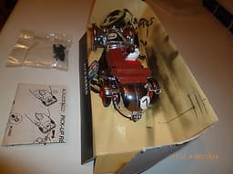 SCALEXTRIC ALFA ROMEO C306 CHROME, THE POWER AND THE GLORY, BOXED.