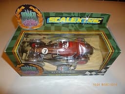 SCALEXTRIC ALFA ROMEO C306 CHROME, THE POWER AND THE GLORY, BOXED.