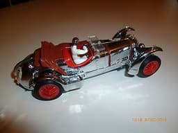 SCALEXTRIC ALFA ROMEO C306 CHROME, THE POWER AND THE GLORY, BOXED.