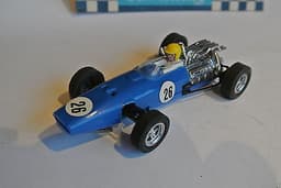 Scalextric BEAUTIFULL blue HONDA form.1 \'64 C36 SPAIN EXIN Vintage Slot car