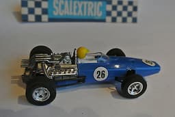 Scalextric BEAUTIFULL blue HONDA form.1 \'64 C36 SPAIN EXIN Vintage Slot car