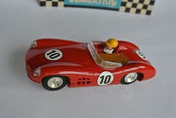 Scalextric EXELLENT \'big head\' ASTON MARTIN C57 \'61 France Slot car LOOK