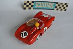 Scalextric EXELLENT \'big head\' ASTON MARTIN C57 \'61 France Slot car LOOK