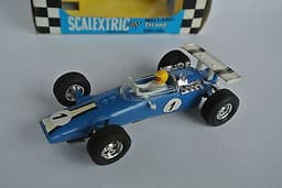 Scalextric Exellent BOXED PANTER Eng .\'69 BLUE RARE colour Vintage slot car