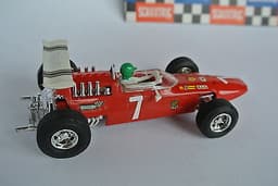 Scalextric Nice FERRARI C9 Eng. Vintage slot car for Carrera Ninco Fleischmann