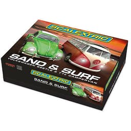 SCALEXTRIC Slot Car C3371A Sand & Surf VW Beetle/Camper Van